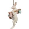 Clayre & Eef 6PR4405 Decorazione Ciondolo Coniglio Beige Rosa 7x4x13 cm