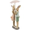 Clayre & Eef 6PR4421 Coniglio decorativo Beige Rosa 12x10x26 cm Romantico