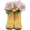 Clayre & Eef 6PR5182 Decorazione Stivali Giallo Stile Country 10x10x12 cm