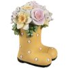 Clayre & Eef 6PR5182 Decorazione Stivali Giallo Stile Country 10x10x12 cm