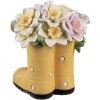 Clayre & Eef 6PR5182 Decorazione Stivali Giallo Stile Country 10x10x12 cm