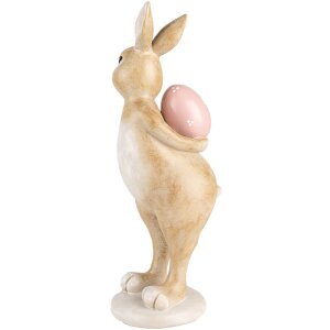 Clayre & Eef 6PR5252 Coniglio decorativo Beige Rosa...