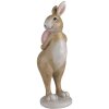 Clayre & Eef 6PR5252 Coniglio decorativo Beige Rosa 10x12x31 cm Stile country