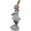 Clayre & Eef 6PR5259 Coniglio decorativo Beige Blu 6x5x13 cm