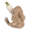 Clayre & Eef 6PR5238 Coniglio decorativo beige 6x5x7 cm in poliresina stile country