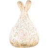 Clayre & Eef 6PR5268 Coniglio decorativo beige 10x9x14 cm stile country
