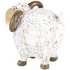 Clayre & Eef 6PR5274 Decorazione Pecora Bianco Marrone 9x7x8 cm