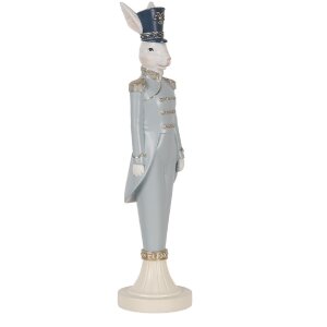 Clayre & Eef 6PR5119 Coniglio decorativo Bianco Blu...