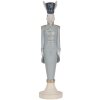 Clayre & Eef 6PR5119 Coniglio decorativo Bianco Blu 9x9x35 cm Stile Country