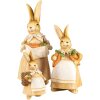 Clayre & Eef 6PR5233 Coniglio decorativo marrone beige 11x11x26 cm Stile country