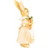 Clayre & Eef 6PR5234 Coniglio decorativo Marrone Beige 10x8x20 cm Stile Country
