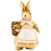 Clayre & Eef 6PR5235 Coniglio decorativo Marrone Beige 7x6x13 cm Stile Country