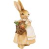 Clayre & Eef 6PR5235 Coniglio decorativo Marrone Beige 7x6x13 cm Stile Country
