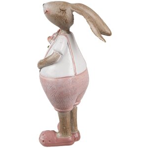 Clayre & Eef 6PR5246 Coniglio decorativo Beige Rosa...