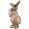 Clayre & Eef 6PR5253 Coniglio decorativo beige rosa 6x9x15 cm stile country