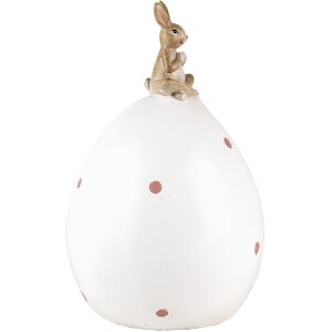 Clayre & Eef 6PR5260 Decorazione Coniglio su albume...