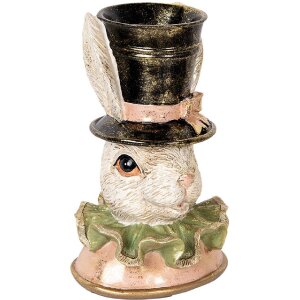 Clayre & Eef 6PR5133 Coniglio decorativo beige color oro 18x15x29 cm