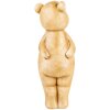 Clayre & Eef 6PR5272 Decorazione Statuetta animale Beige 7x7x18 cm Stile country