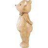 Clayre & Eef 6PR5272 Decorazione Statuetta animale Beige 7x7x18 cm Stile country