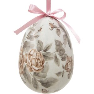 Clayre & Eef 65913 Uovo decorativo da appendere Set 2...