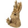 Clayre & Eef 6PR5105 Coniglio decorativo color oro 21x20x34 cm