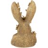 Clayre & Eef 6PR5105 Coniglio decorativo color oro 21x20x34 cm