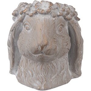Clayre & Eef 6TE0556M Vaso di fiori Coniglio Beige...