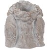 Clayre & Eef 6TE0556M Vaso di fiori Coniglio Beige Oro 16x18x18 cm