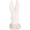 Clayre & Eef 6TE0558 Coniglio decorativo beige 11x11x24 cm Figurina in pietra antica