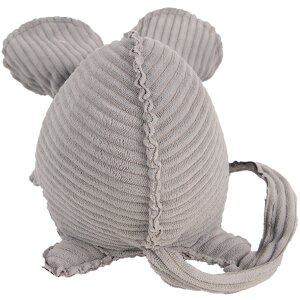 Clayre & Eef TW0618 Decorazione Mouse Grigio 28x15x16 cm Stile country