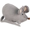 Clayre & Eef TW0618 Decorazione Mouse Grigio 28x15x16 cm Stile country