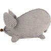 Clayre & Eef TW0618 Decorazione Mouse Grigio 28x15x16 cm Stile country