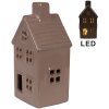 Clayre & Eef 6CE2118 Decorazione Casa LED Marrone 8x6x15 cm