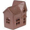 Clayre & Eef 6CE2119 Casetta decorativa con LED Rosa 10x6x11 cm