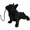 Clayre & Eef 6LMP794 Lampada da tavolo Bulldog nero 35x19x28 cm E14 40W