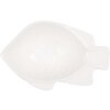 Clayre & Eef 6CEBO0205M Ciotola a forma di pesce Bianco 12x8x4 cm 50 ml