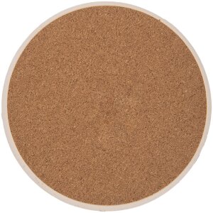 Clayre & Eef 6CE2050 Tappetino per padella in ceramica beige rosa Ø 16 cm Country House