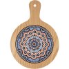 Clayre & Eef 6CE2056 Pan Mat Marrone Blu 19x27x1 cm
