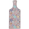 Clayre & Eef 6CE2058 Tappetino blu 12x30 cm in ceramica Boho