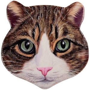 Clayre & Eef 6CE2065 Tappetino per gatti in ceramica...
