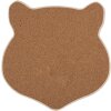 Clayre & Eef 6CE2065 Tappetino per gatti in ceramica marrone 20x20 cm Casa di campagna