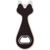 Clayre & Eef 6CE2066 Apribottiglie Gatto Rosso 5x14x1 cm Ceramica Stile Country