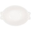 Clayre & Eef 6CEBO0200M Ciotola 12x8x4 cm 75 ml in ceramica bianca stile country