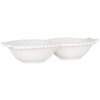 Clayre & Eef 6CEBO0202M Ciotola Bianca 18x7x3 cm 75 ml Ceramica Stile Country