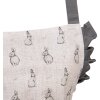 Clayre & Eef BNS41K Grembiule per bambini motivo coniglietto Beige 56x48 cm