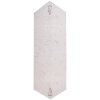 Clayre & Eef BNS65 Runner da tavola 50x160 cm in cotone beige grigio stile country