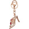 Juleeze JZKC0168 Anello portachiavi con tacco alto in oro 3x4x7 cm