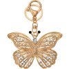 Juleeze JZKC0175 Portachiavi farfalla color oro 6x2x8 cm