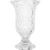 Vaso in vetro Clayre & Eef Ø 15x23 cm trasparente Design elegante