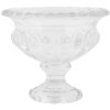 Clayre & Eef 6GL5032 Vaso in vetro trasparente Ø 13x11 cm Decorazione elegante